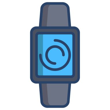 Akıllı çocuk. Web simgesi basit illüstrasyon