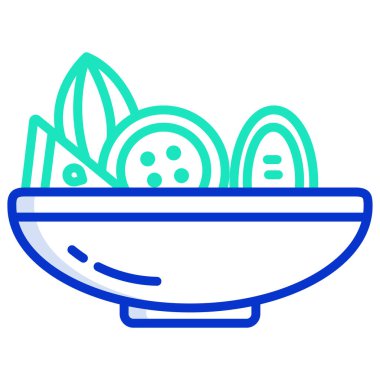 meyve ikonu vektör illüstrasyonu 