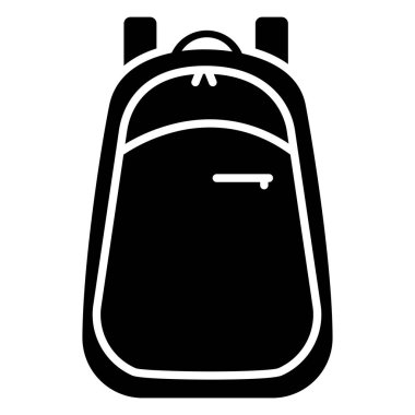 El çantası simgesini, basit vektör çizim