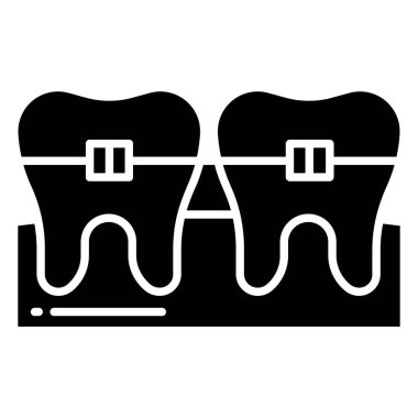 Diş bakımı. Basit resimleme