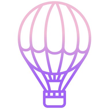 Sıcak hava balonu. Basit tasarım