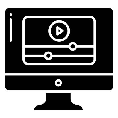 geçiş web simgesi basit vektör illüstrasyonu