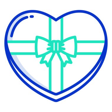 Hediye ikonu vektörü. Hediye vektör simgesi. doğum günü hediyesi