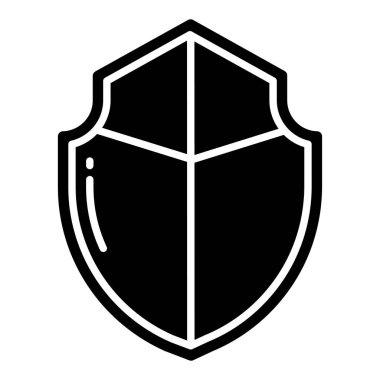 Basit vektör simgesi, Kalkan illüstrasyonu