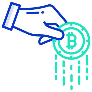 Yatırım simgesi, vektör illüstrasyonu