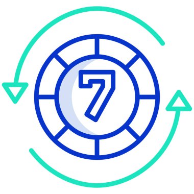 hedef düz vektör simgesi