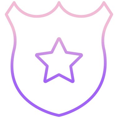 yıldız simgesi vektör illüstrasyonu