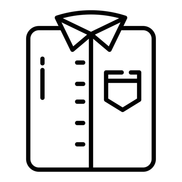 Camisa Icono Web Ilustración Vector Simple — Archivo Imágenes Vectoriales