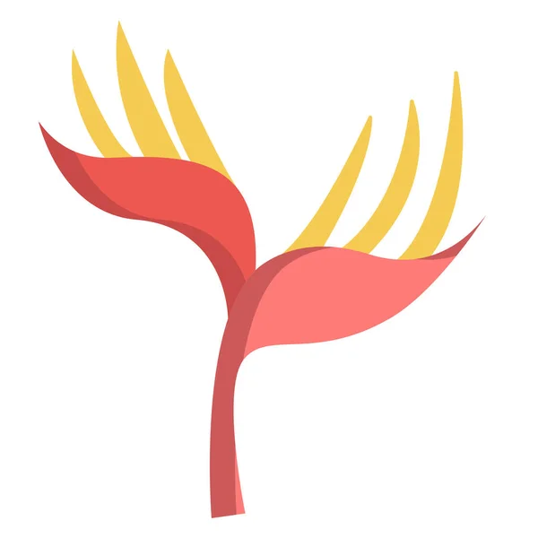 Vogel Web Symbol Einfache Illustration — Stockvektor