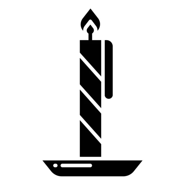 Свеча Иконка Сайта — стоковый вектор