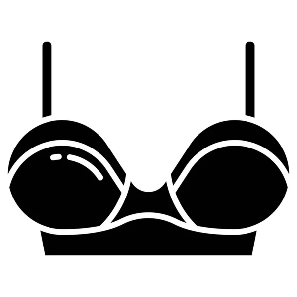 Bra Icon Simple Illustration Lingerie Vector Icons Web — Stock Vector