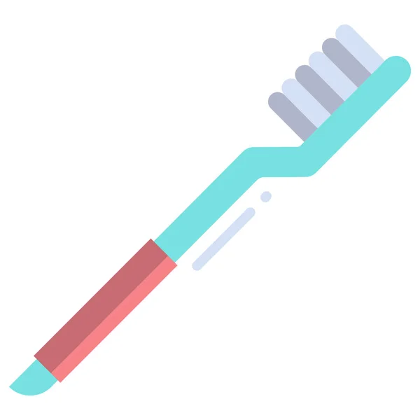 Toothbrush Simple Icon Vector Illustration — Stock Vector