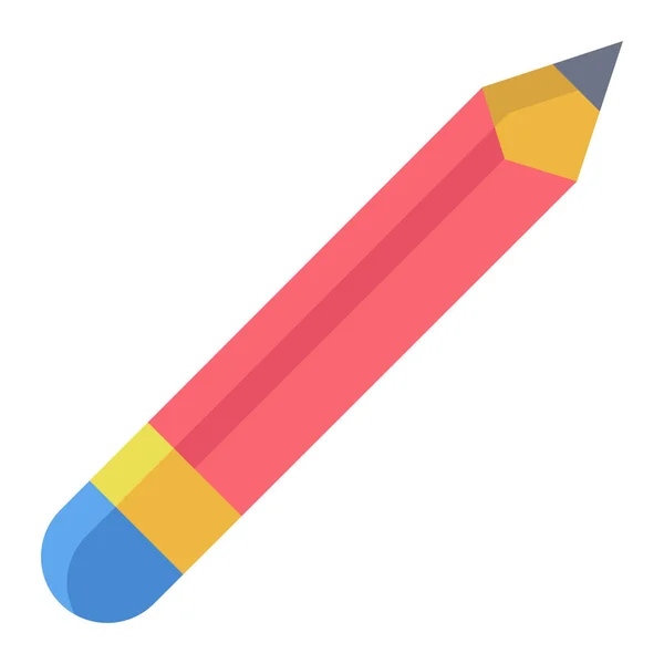 Pencil Web Icon Simple Illustration — Stock Vector