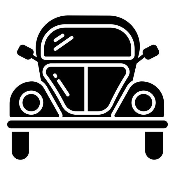 Beetle Simple Icon Vector Illustration — Stock Vector