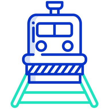 Web simgesi tren, illüstrasyon vektör 