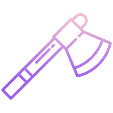 Balta ağ simgesi, vektör illüstrasyonu 