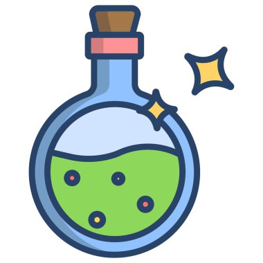 Sihirli Heceleme simgesi vektör çizimi  