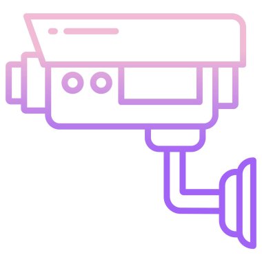 Kamera. Web simgesi basit illüstrasyon  