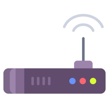 Yönlendirici. Web simgesi basit illüstrasyon