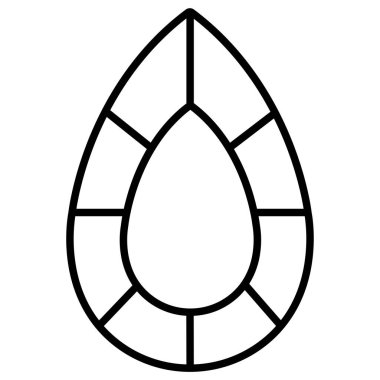 Mücevher. Web simgesi basit illüstrasyon