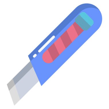 Kesici. Web simgesi basit illüstrasyon