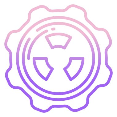 Teçhizat Web simgesi basit illüstrasyon