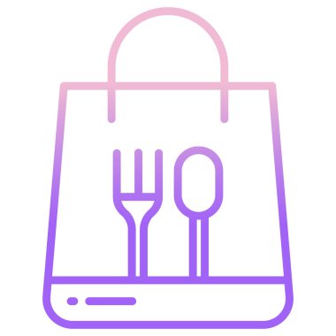 çanta vektör illüstrasyon