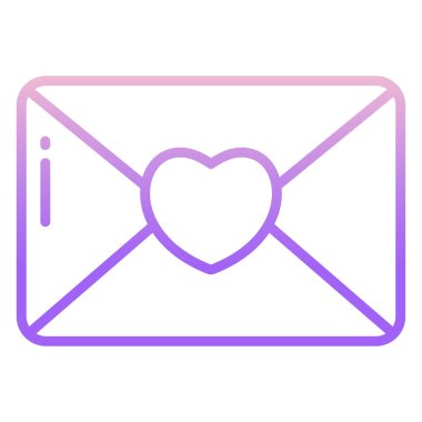 Zarf postası. Web simgesi