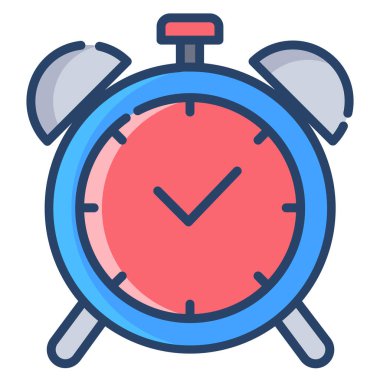 vektör çizim çalar saat