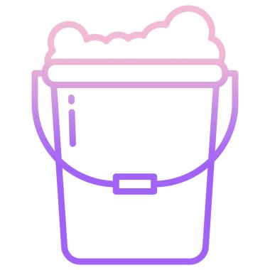 Kova. Web simgesi basit tasarım