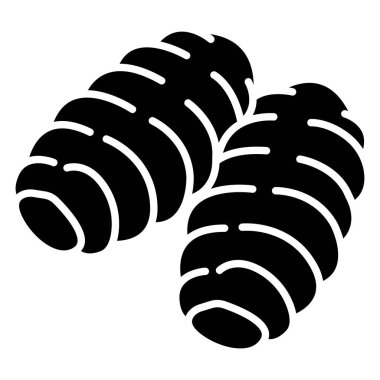 tek bir ağacın siyah ve beyaz vektör çizimi