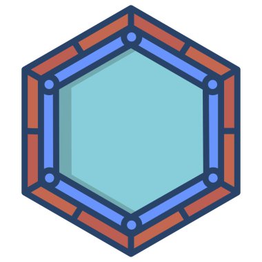 çerçeve simge vektör çizim 