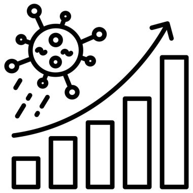 Web sunucusu için bulut veritabanı düz simgesi  