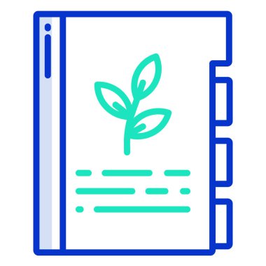 kitap simgesi vektör illüstrasyonu