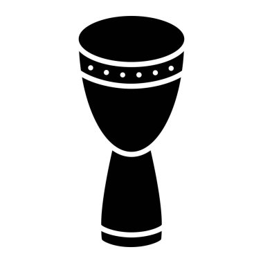 davul simgesi vektör illüstrasyonu