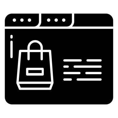 Alışveriş çantası. Basit tasarım