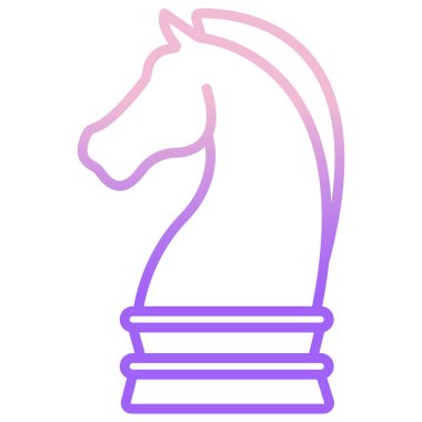 Satranç. Web simgesi basit tasarım