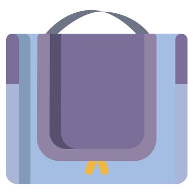 El çantası simgesini, basit vektör çizim