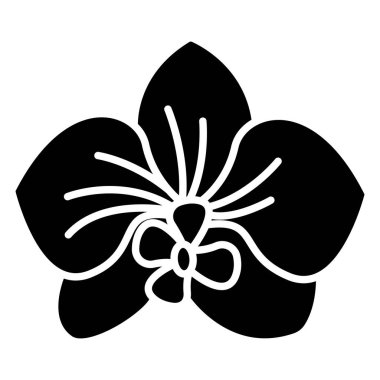 Çiçek. Web simgesi basit illüstrasyon