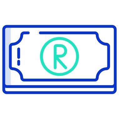 para kartı vektör simgesi, banknot