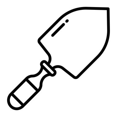 Beyaz arkaplanda basit vektör simgesi