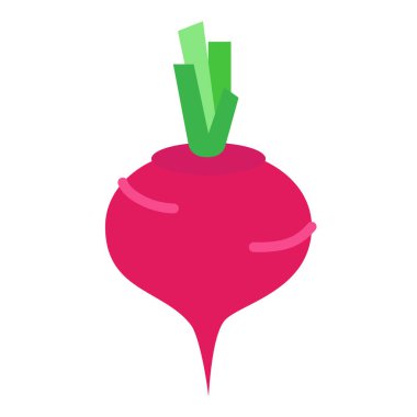 Basit vektör simgesi, pancar pancarının çizimi 