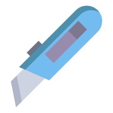 Kesici. Web simgesi basit illüstrasyon