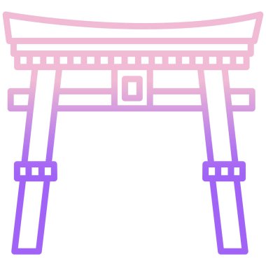  Troii web simgesi basit vektör illüstrasyonu