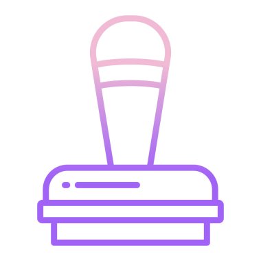 El izi simgesi düz illüstrasyon