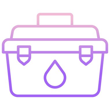 araçlar kutusu vektör illüstrasyonu 