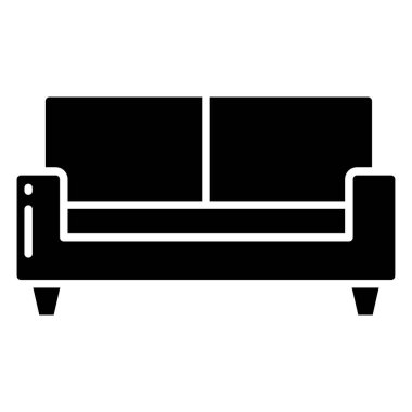 Basit vektör simgesi, Koltuk illüstrasyonu 