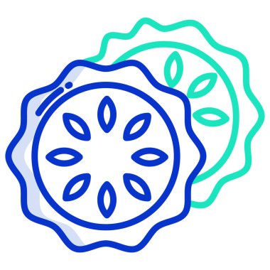 lemon. Web simgesi basit illüstrasyon