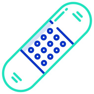 bandaj vektör çizim