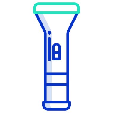 el feneri. Web simgesi basit illüstrasyon